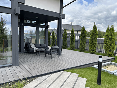 Домашняя терраса фото от EcoDecking